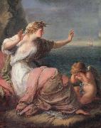 Angelica Kauffmann Ariadne von Theseus Verlassen oil on canvas